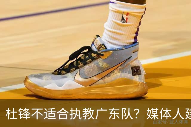 杜锋不适合执教广东队？媒体人建议给杜锋减负，或者广东队换外教
